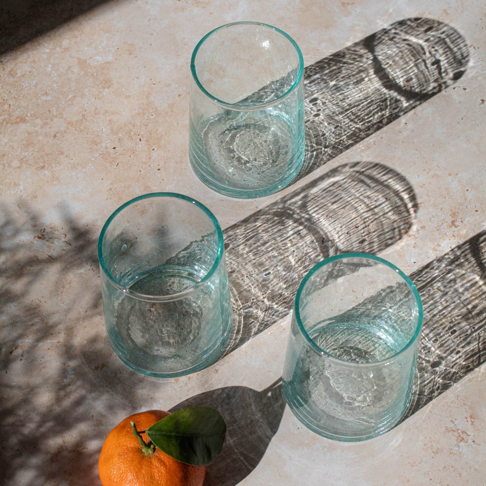 Clear beldi tumbler